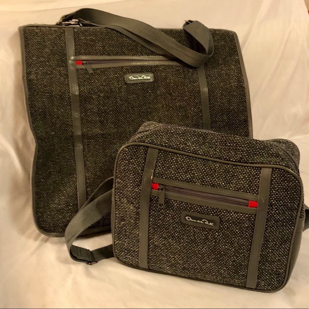 Vintage - Oscar de La Renta - Travel Set
